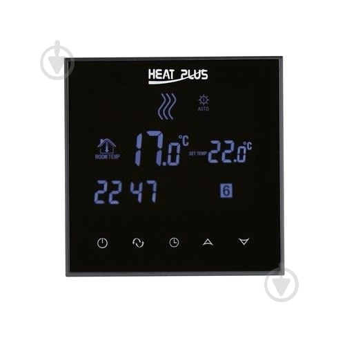 Терморегулятор Heat Plus BHT-800 Wi-Fi черный - фото 1 Терморегулятор Heat Plus BHT-800 Wi-Fi черный - фото 1
