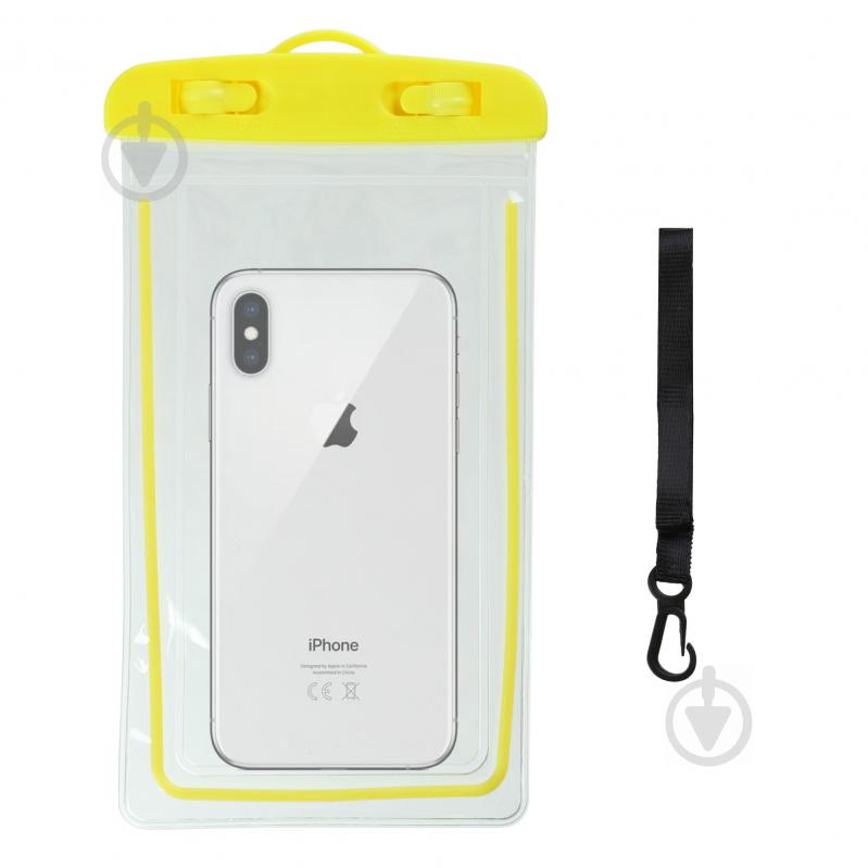 Пакет водонепроницаемый Armorstandart Waterproof Phosphoric 7" Yellow (ARM59300) - фото 2