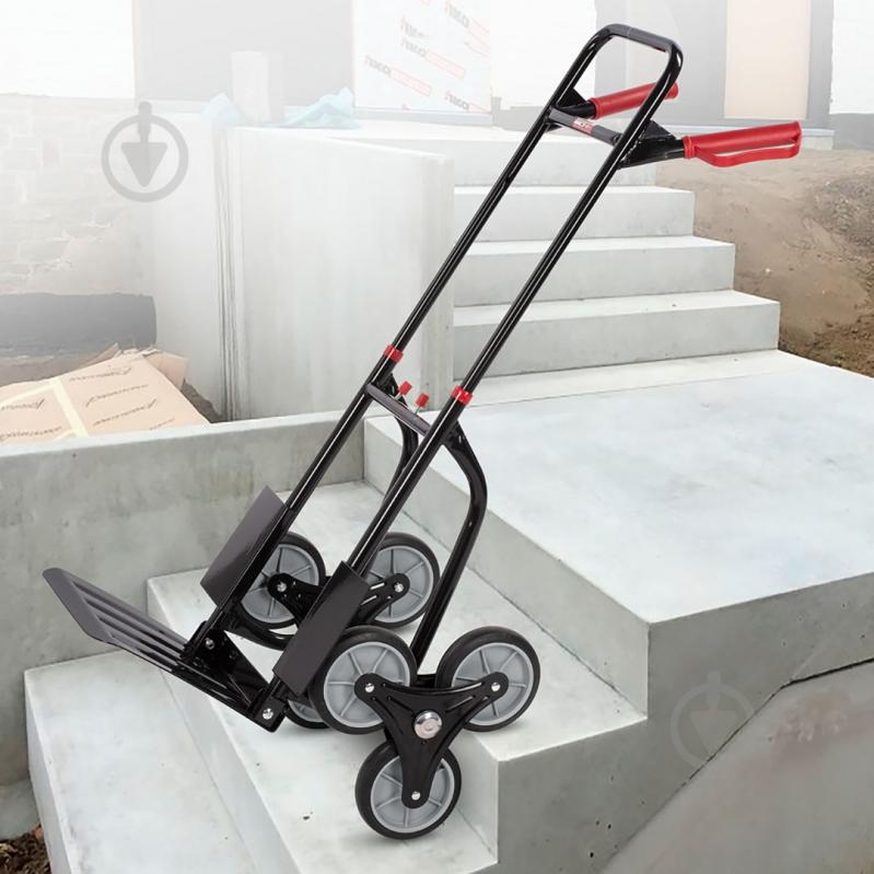 Тележка Kreator 120 кг 6 колес KRT670306 - фото 9