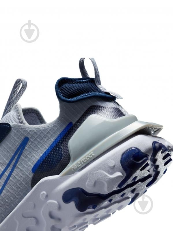Кросівки чоловічі Nike REACT VISION HQ3819-004 р.45 сірі - фото 8 Кросівки чоловічі Nike REACT VISION HQ3819-004 р.45 сірі - фото 8