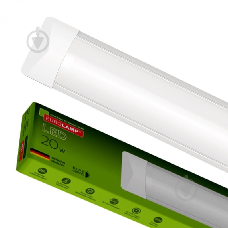 Світильник лінійний Eurolamp 20 Вт денний LED-FX(0.6)-20/4 - фото 2