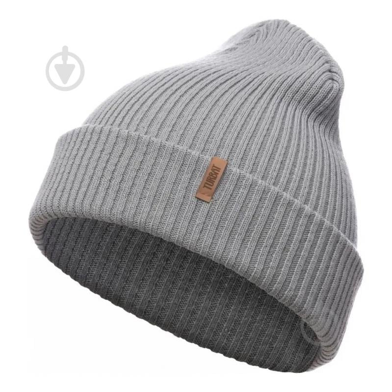 Шапка Turbat CUSTO TRB CUSTU.GREY os серый - фото 1