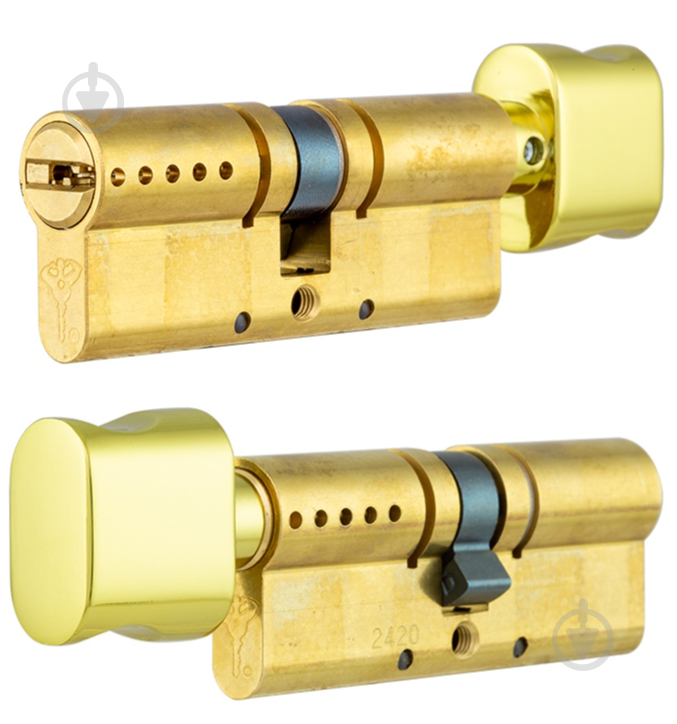 Цилиндр Mul-T-Lock MTL400/ClassicPro 33x33 ключ-вороток 66 мм латунь - фото 1