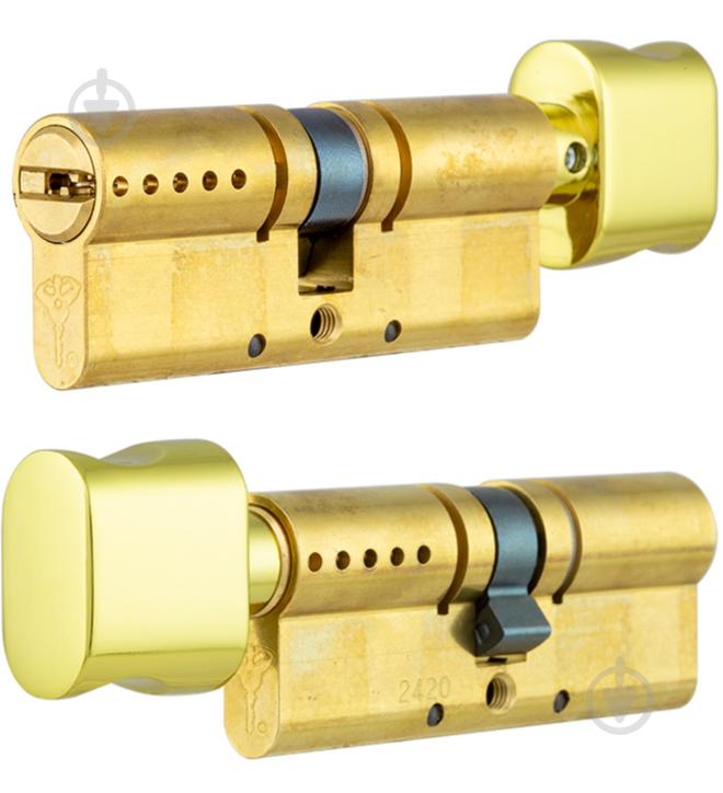 Цилиндр Mul-T-Lock MTL400/ClassicPro 35x31 ключ-вороток 66 мм латунь - фото 1