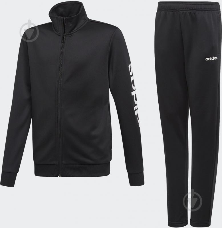 Спортивный костюм Adidas EI7960 р.128 черный - фото 1 Спортивный костюм Adidas EI7960 р.128 черный - фото 1