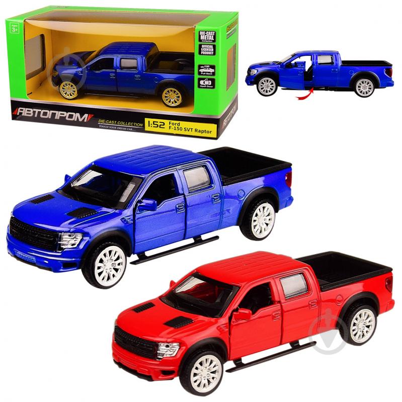 Міні-модель Автопром 1:50 Ford F-150 SVT Raptor 4318 - фото 1 Міні-модель Автопром 1:50 Ford F-150 SVT Raptor 4318 - фото 1