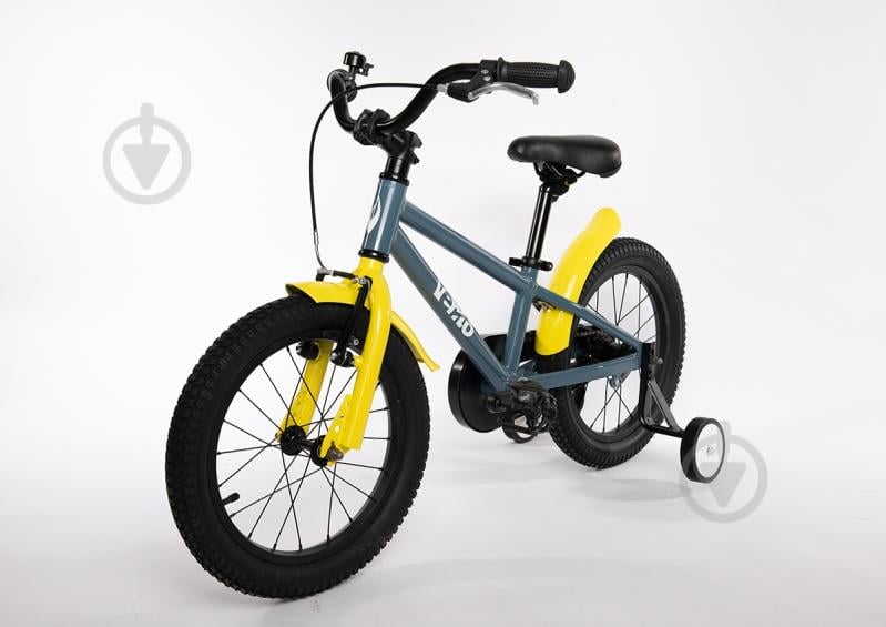 Велосипед Vento 16" 8"(20 см) PRIMO 117581 сірий - фото 3 Велосипед Vento 16" 8"(20 см) PRIMO 117581 сірий - фото 3