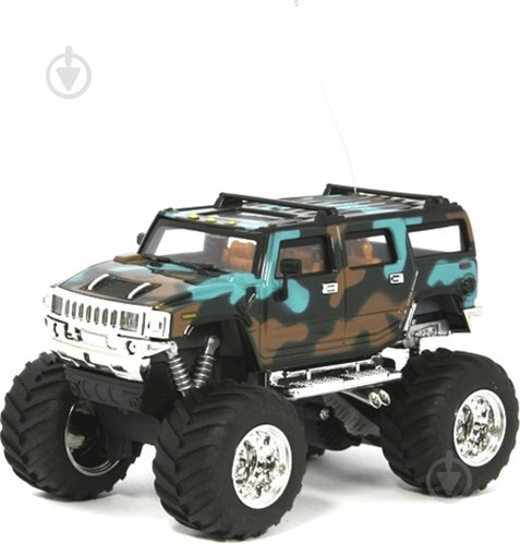 Автомобиль на р/у Great Wall Toys Hummer микро хаки зеленый 1:43 GWT2008D-8 - фото 1