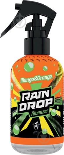 Ароматизатор спрей Tasotti Rain Drop запах Mango & Orange 200 мл - фото 1