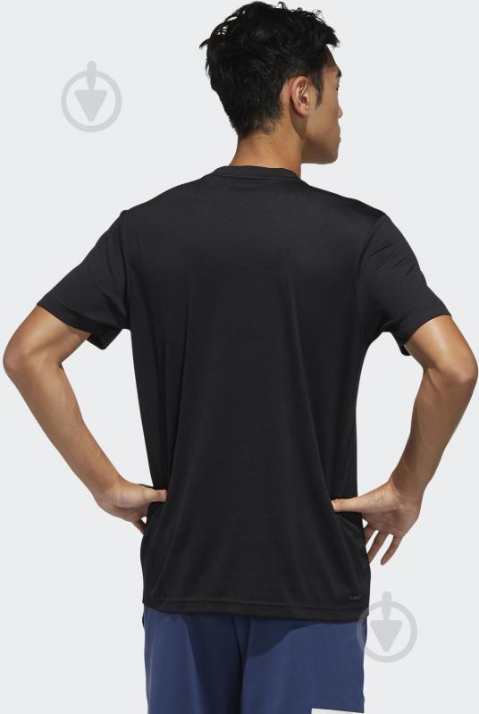 Футболка Adidas M D2M PL TEE FL0286 р.S черный - фото 5 Футболка Adidas M D2M PL TEE FL0286 р.S черный - фото 5