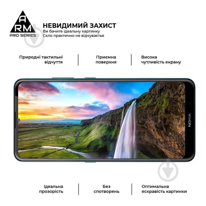 Захисне скло Armorstandart (ARM59579) Pro для Nokia 2.4 Black (ARM59579) - фото 5