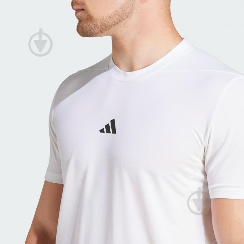 Футболка Adidas D4T TEE IS3808 р.M білий - фото 3