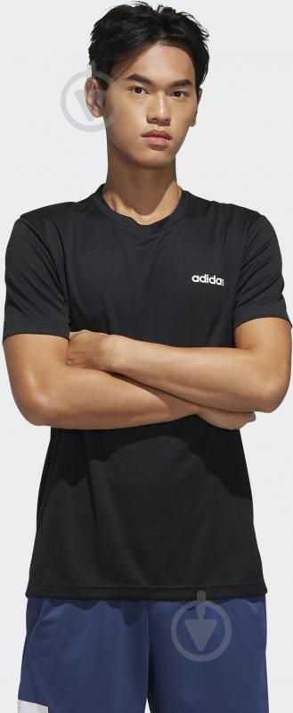 Футболка Adidas M D2M PL TEE FL0286 р.2XL черный - фото 3