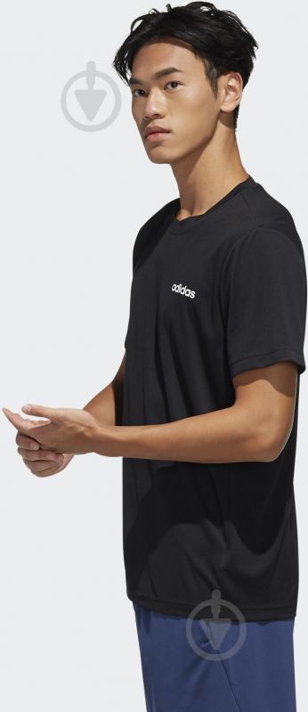 Футболка Adidas M D2M PL TEE FL0286 р.2XL черный - фото 4