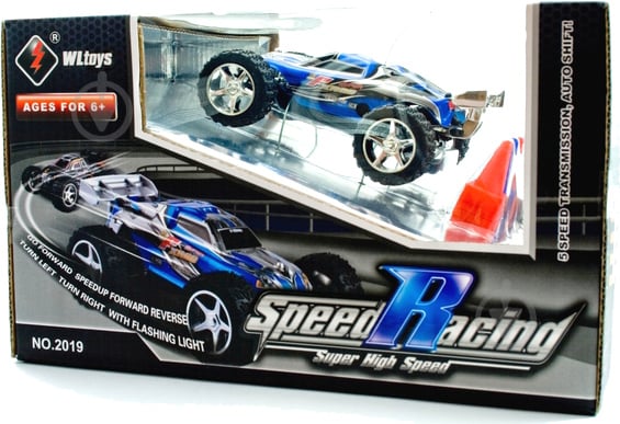 Автомобіль на р/к WL Toys Speed Racing Траґі мікро синій 1:32 WL-2019blu - фото 5