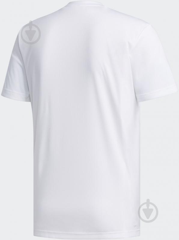 Футболка Adidas M D2M PL TEE FL0288 р.M белый - фото 2