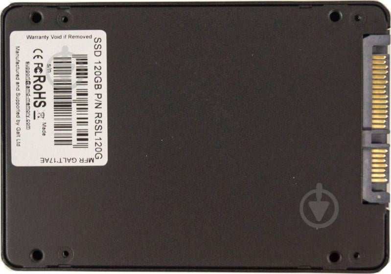 SSD-накопитель AMD R5 120GB 2,5" SATA III TLC (R5SL120G) - фото 3