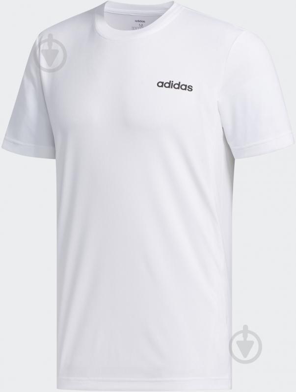 Футболка Adidas M D2M PL TEE FL0288 р.L белый - фото 1 Футболка Adidas M D2M PL TEE FL0288 р.L белый - фото 1