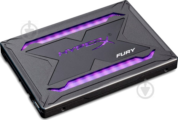 SSD-накопичувач Kingston Hyp erX Fury RGB 240GB 2,5" SATA III 3D TLC (SHFR200/240G) - фото 2