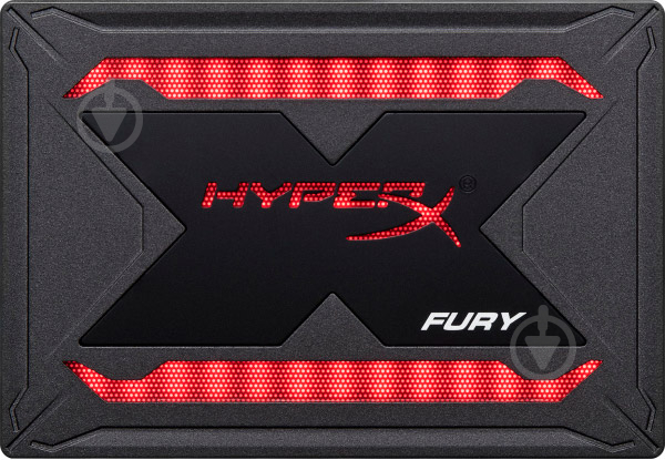 SSD-накопичувач Kingston Hyp erX Fury RGB 240GB 2,5" SATA III 3D TLC (SHFR200/240G) - фото 1