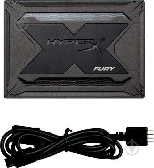 SSD-накопичувач Kingston Hyp erX Fury RGB 240GB 2,5" SATA III 3D TLC (SHFR200/240G) - фото 3