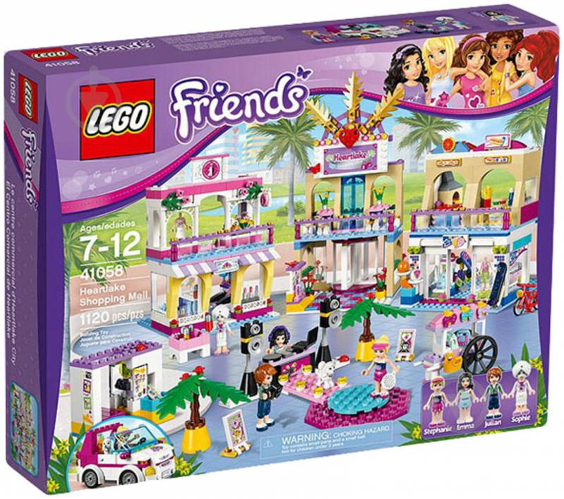 Конструктор LEGO Friends Торговельний центр Хартлейк Сіті 41058 - фото 1