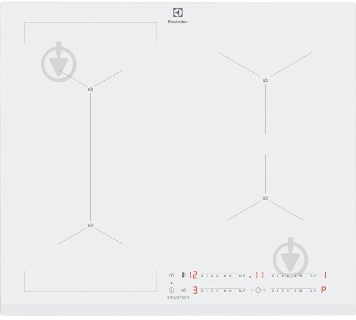 Варильна поверхня індукційна Electrolux EIS62449W - фото 1