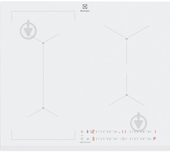 Варильна поверхня електрична Electrolux CIS62449W - фото 1