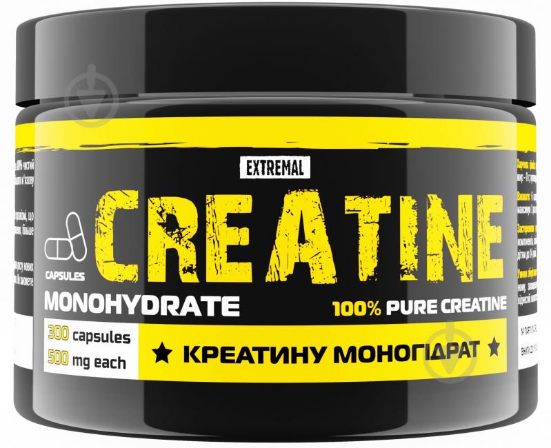 Креатин Extremal 100% Creatine monohydrate 500 мг 300 капс. - фото 1