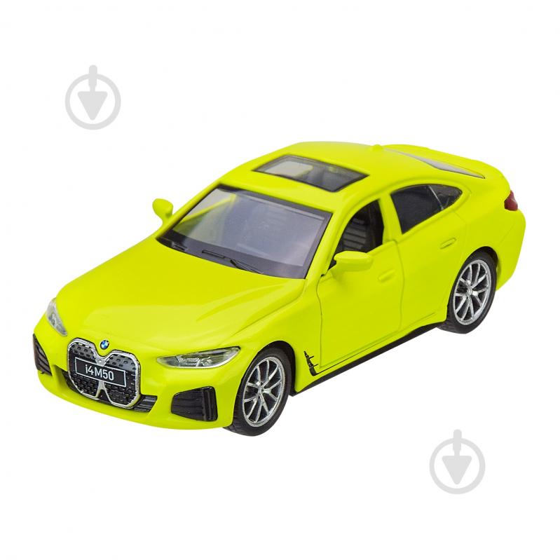 Мини-модель Автопром 1:43 BMW I4 M50 4378 - фото 5