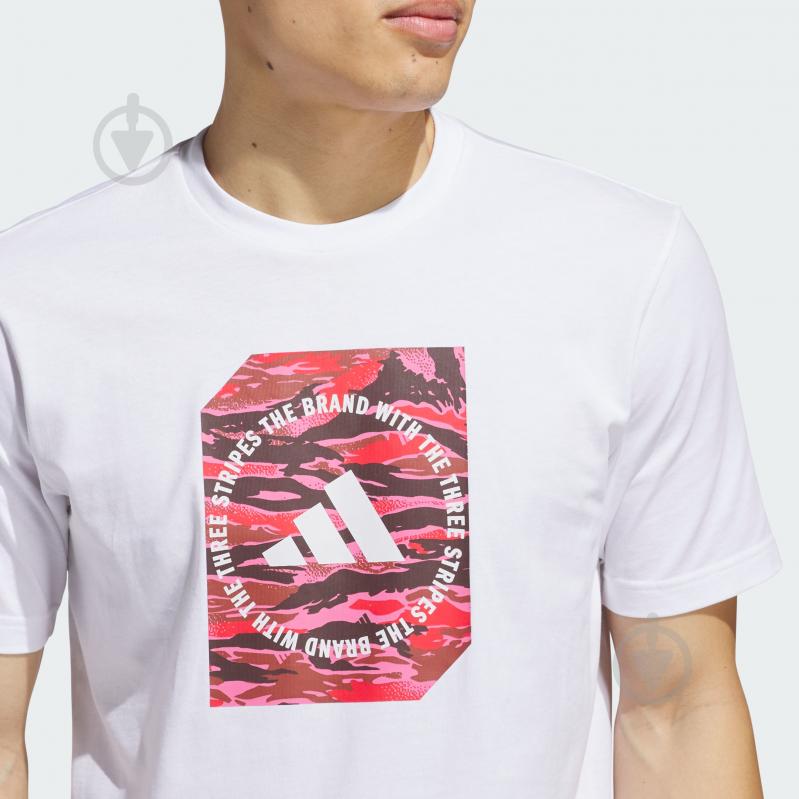 Футболка Adidas M C CAMO BOX T JI6763 р.M белый - фото 3 Футболка Adidas M C CAMO BOX T JI6763 р.M белый - фото 3
