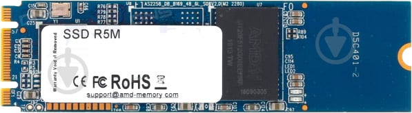 SSD-накопичувач AMD M 2 Radeon R5 240GB M.2 PCI Express 3.0 x4 3D TLC (R5MP240G8) - фото 1