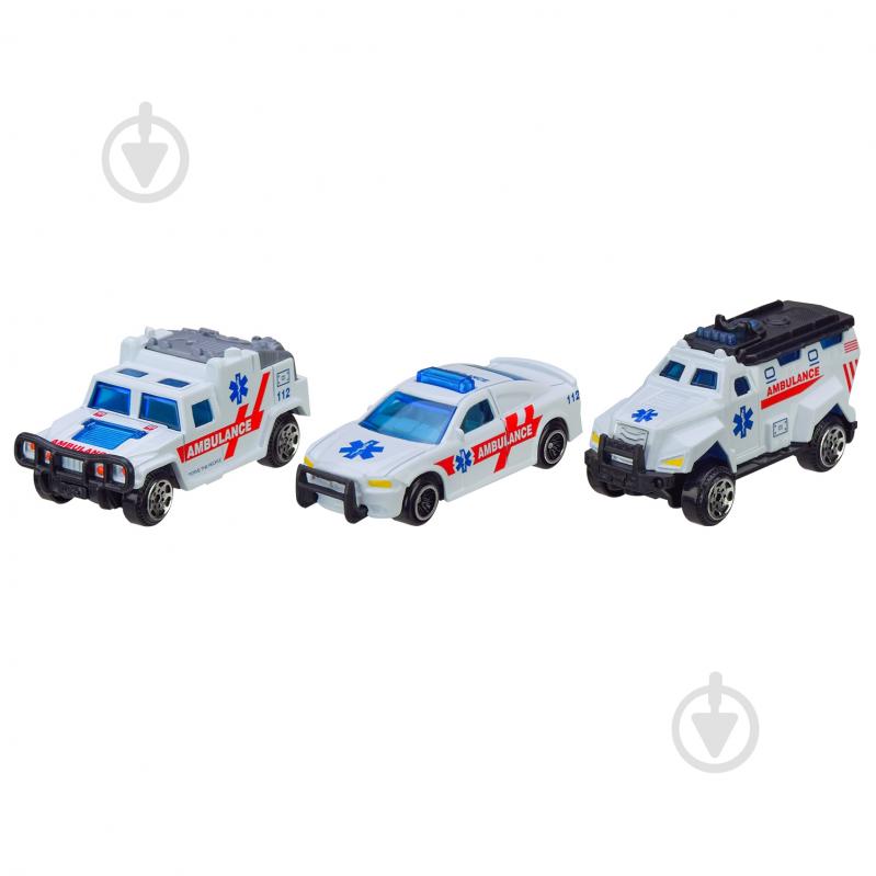 Набор металлических машин Автопром 1:64 AP7490 - фото 5