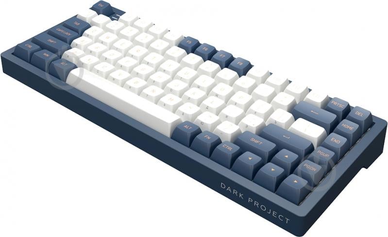 Клавіатура ігрова Dark Project KD83A PBT Mech. g3ms Sapphire (KB-GSH-871-500004) blue - фото 3