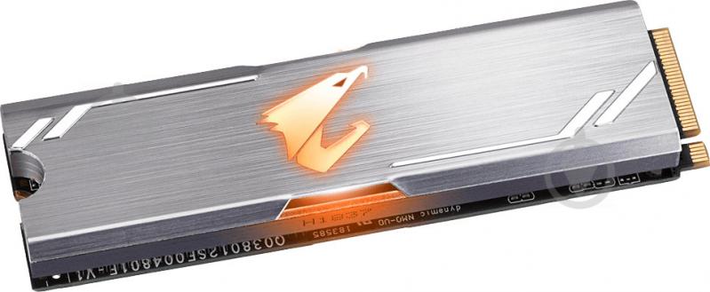 SSD-накопичувач Gigabyte AORUS 256GB M.2 PCI Express 3.0 x4 3D TLC (GP-ASM2NE2256GTTDR) - фото 2