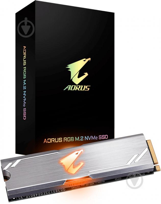 SSD-накопитель Gigabyte AORUS 256GB M.2 PCI Express 3.0 x4 3D TLC (GP-ASM2NE2256GTTDR) - фото 1