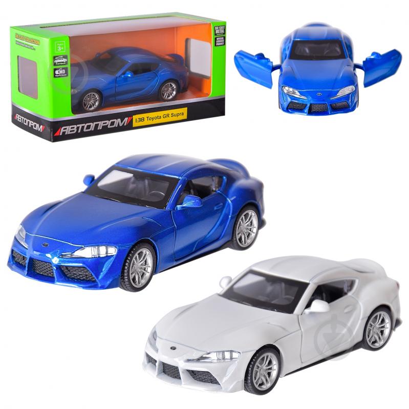Мини-модель Автопром 1:38 Toyota GR Supra 4357 - фото 1 Мини-модель Автопром 1:38 Toyota GR Supra 4357 - фото 1