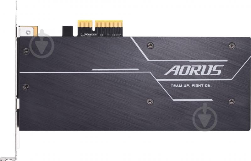 SSD-накопичувач Gigabyte AORUS 1000GB PCI Express 3.0 x4 3D TLC (GP-ASACNE2100TTTDR) - фото 5