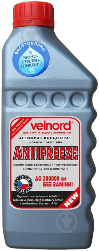 Антифриз Velvana - 40°С концентрат 1 л синий - фото 1