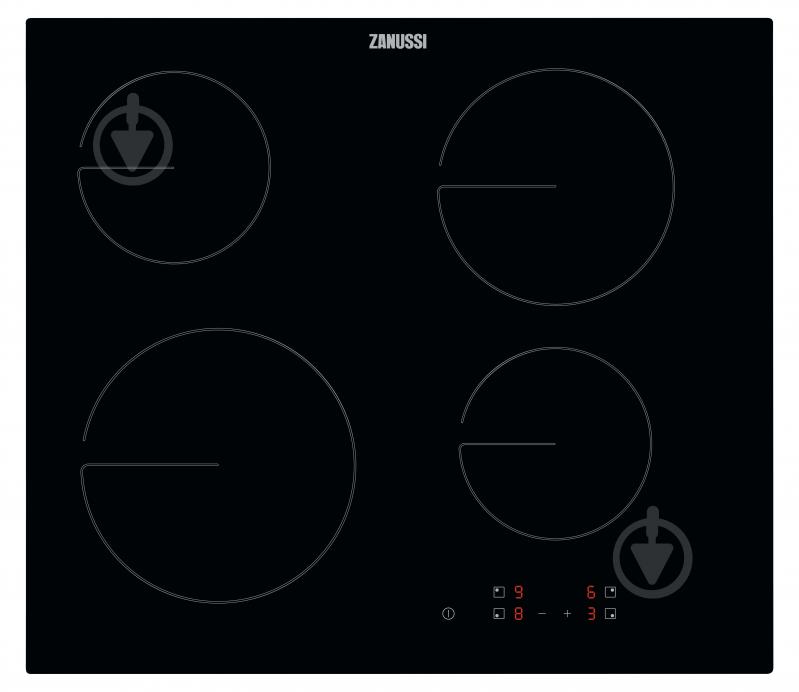 Варочная поверхность электрическая Zanussi ZHRN641K - фото 1