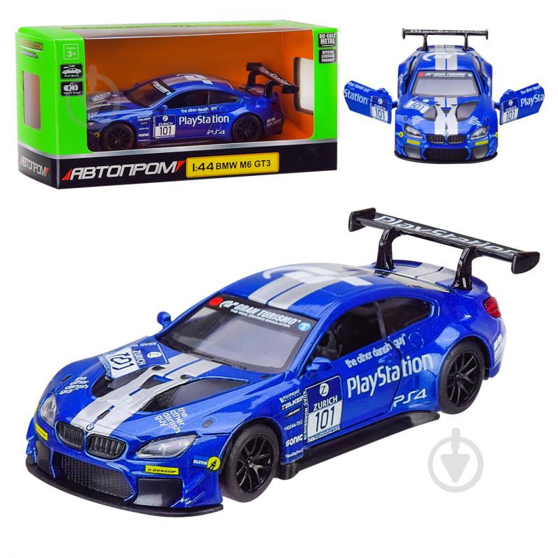 Міні-модель Автопром 1:43 BMW M6 GT3 4369 - фото 1