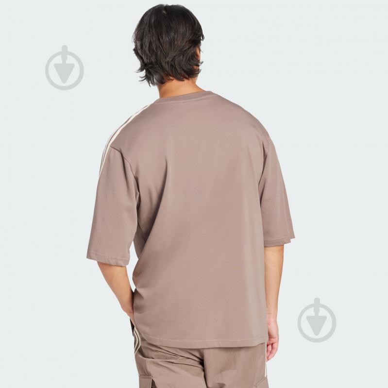 Футболка Adidas Oversize tee JP1058 р.M коричневый - фото 2