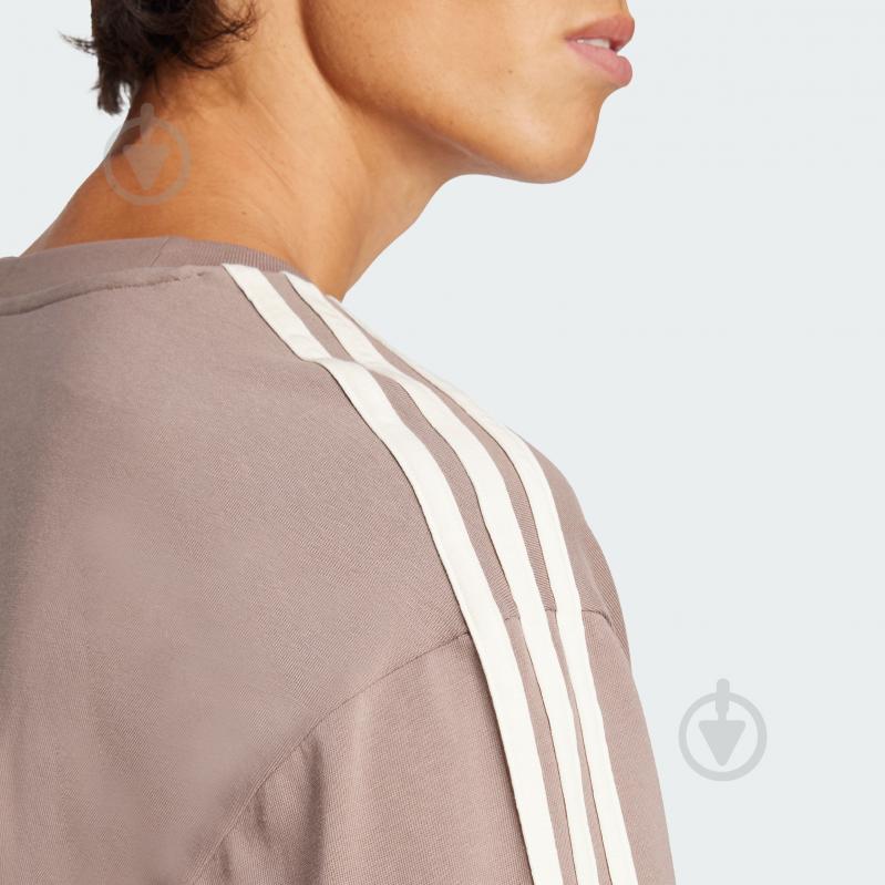 Футболка Adidas Oversize tee JP1058 р.M коричневый - фото 4