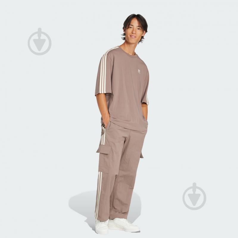 Футболка Adidas Oversize tee JP1058 р.M коричневый - фото 5