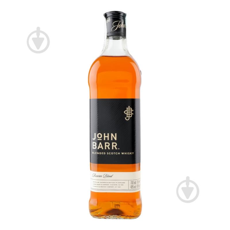 Бурбон John Barr 40% шотландське Reserve Blend 0,7 л - фото 1