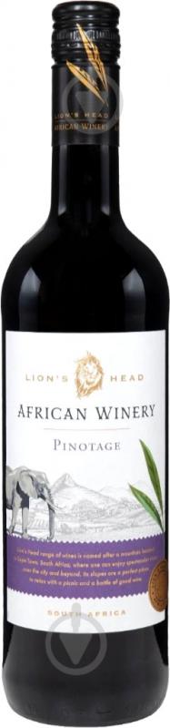 Вино African Winery червоне сухе African Winery Pinotage 750 мл - фото 1