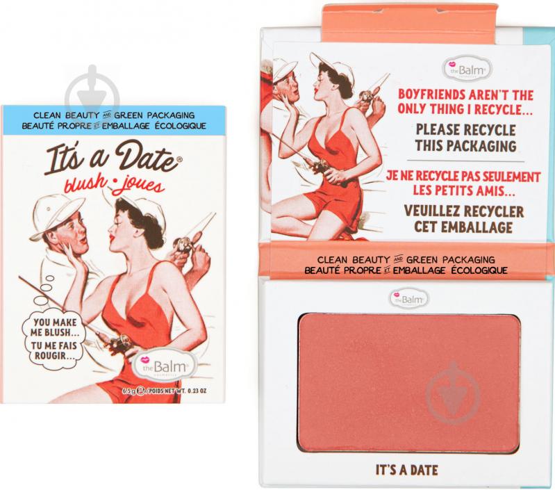 Румяна theBalm №74 It’s a Date 21 г - фото 1