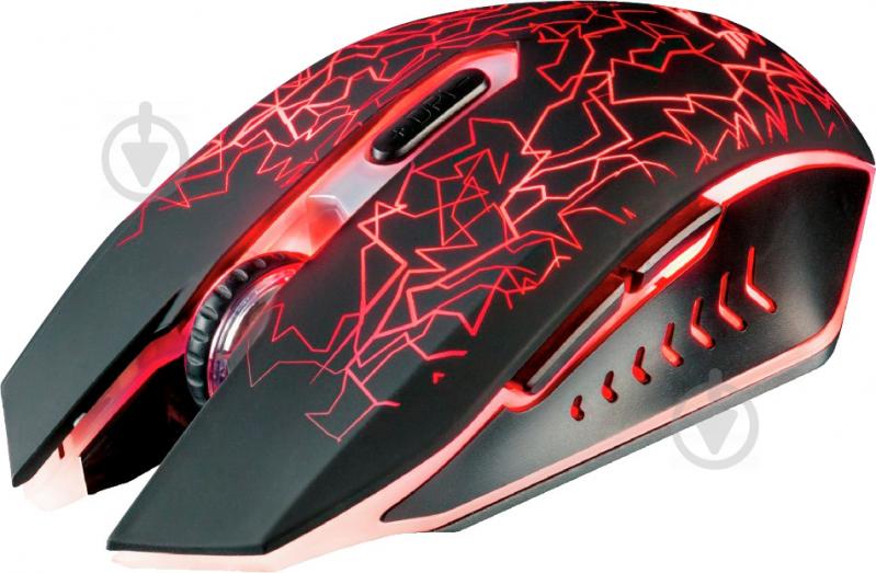 Миша Trust GXT 107 Izza Wireless Optical Gaming black (23214) - фото 3