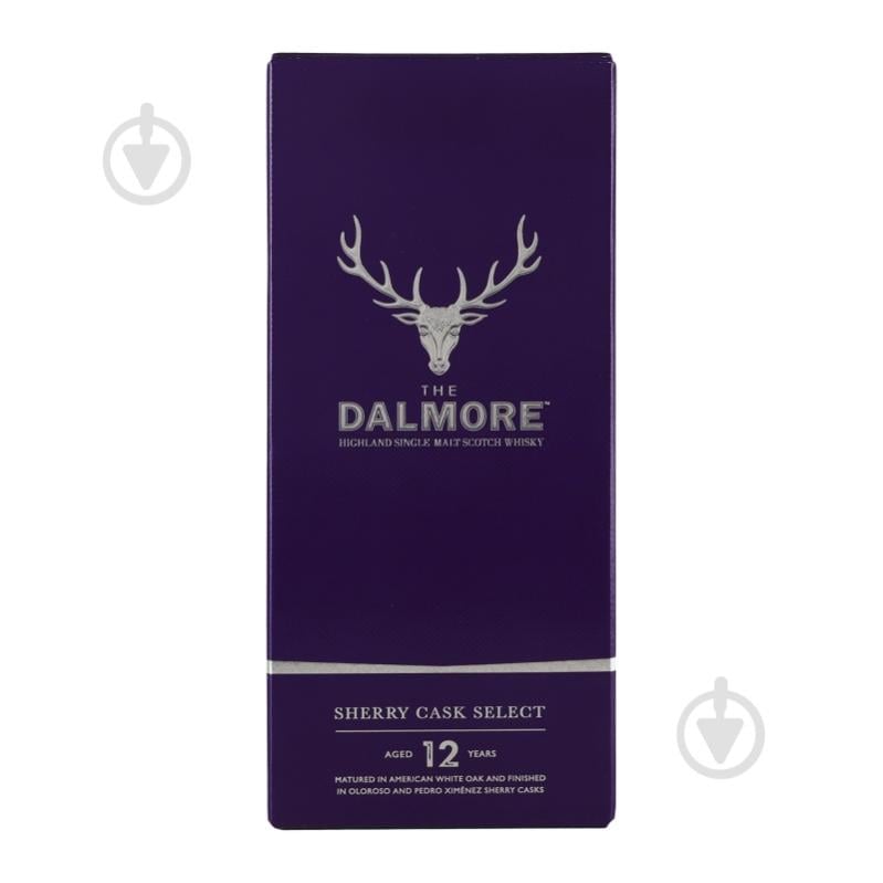 Виски Dalmore 43% 12YO Sherry cask select 0,7 л - фото 3