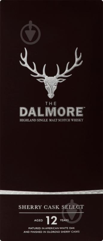 Виски Dalmore 43% 12YO Sherry cask select 0,7 л - фото 8